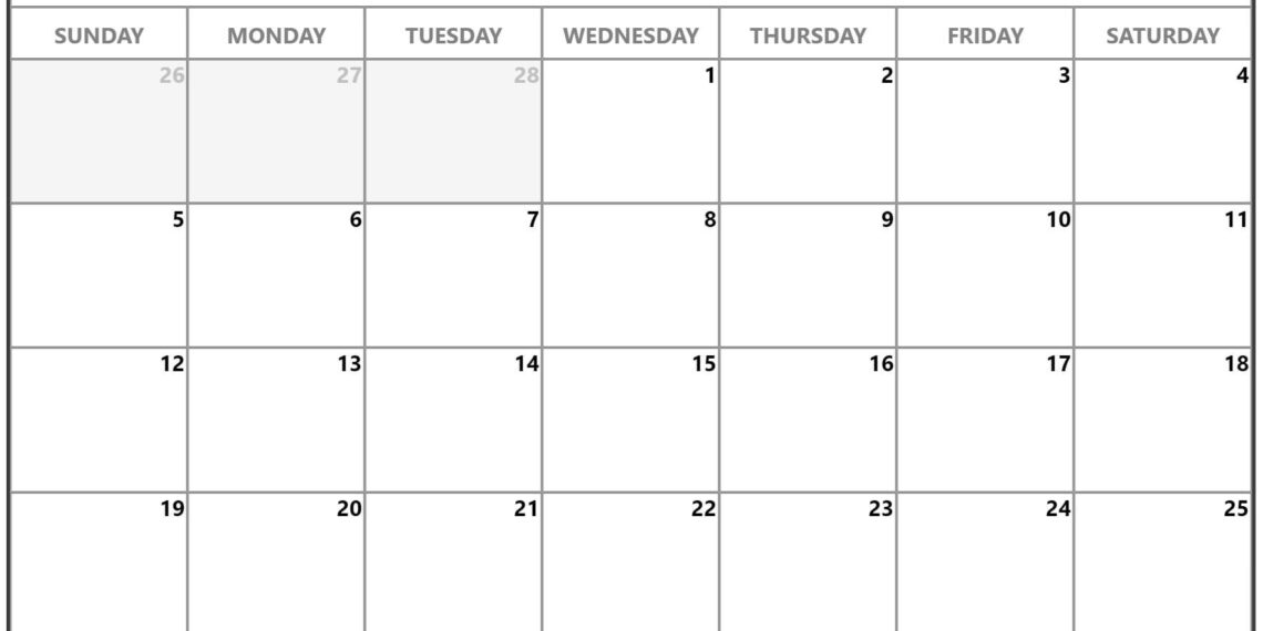 Calendar 2023 Printable March