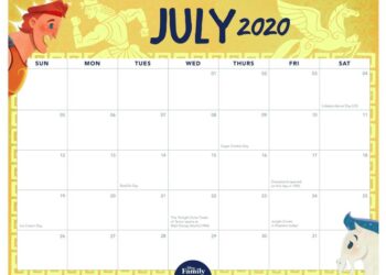 Disney Printable Calendar 2023