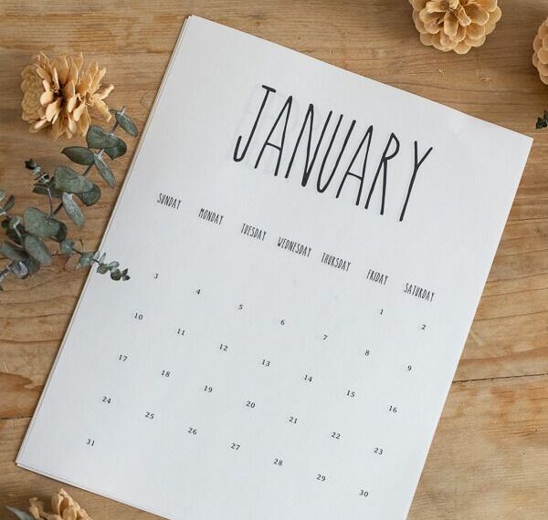 Rae Dunn Printable Calendar 2023