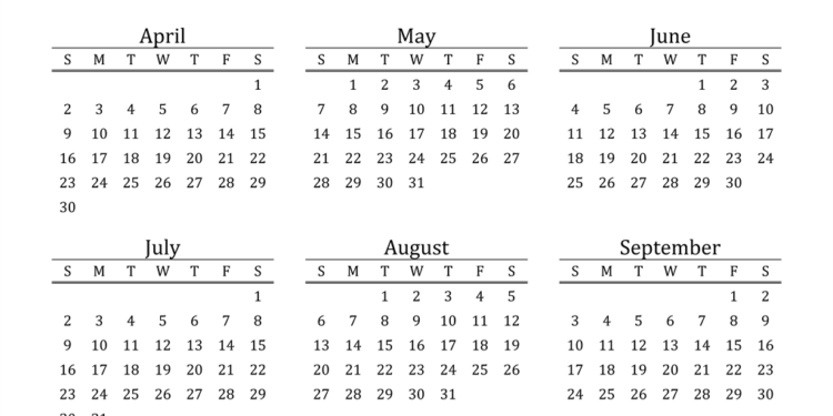 Printable 1 Page Calendar 2023