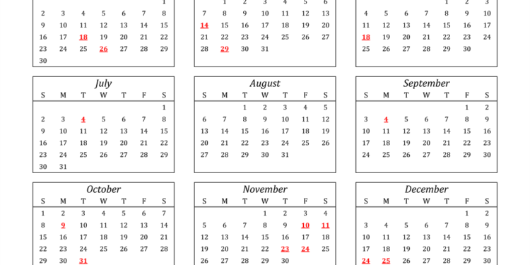 Free Printable 2023 Holiday Calendar