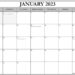 Free Printable Monthly Calendar 2023 Canada