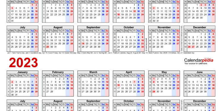 Free Printable 2023 Calendar With Holidays Sri Lanka