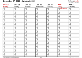 2023 Appointment Calendar Printable