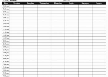 Printable Calendar With Time Slots 2023