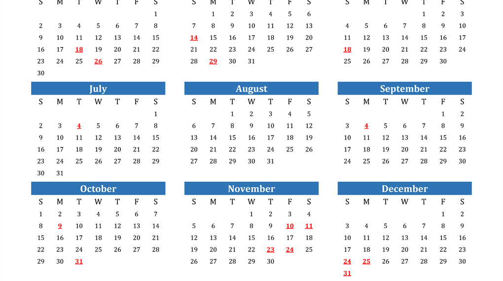 Printable 2023 Calendar With Holidays USA