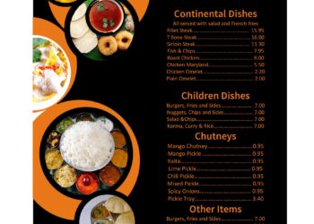 Restaurant Menu Template Free