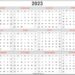 Printable Full Calendar 2023
