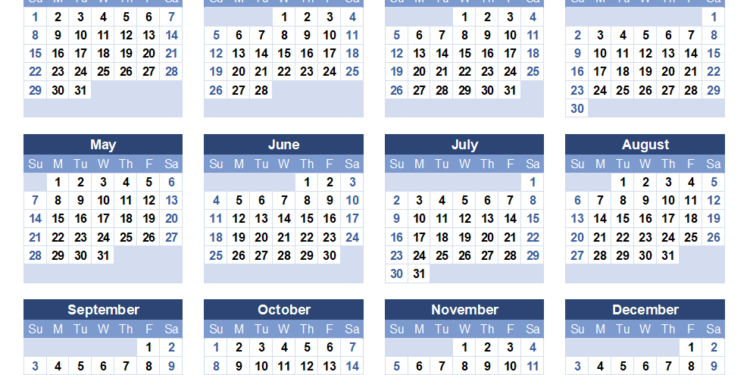 Calendar 2023 Printable Free Pdf