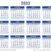 Calendar 2023 Printable Free Pdf