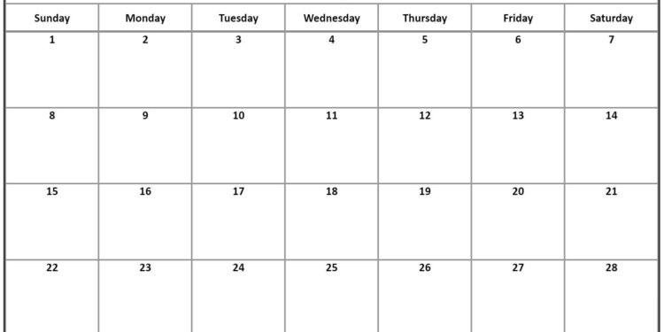 Printable Free January 2023 Calendar