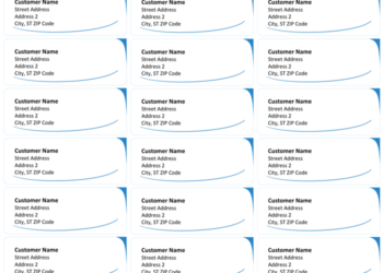 Mailing Label Template Word