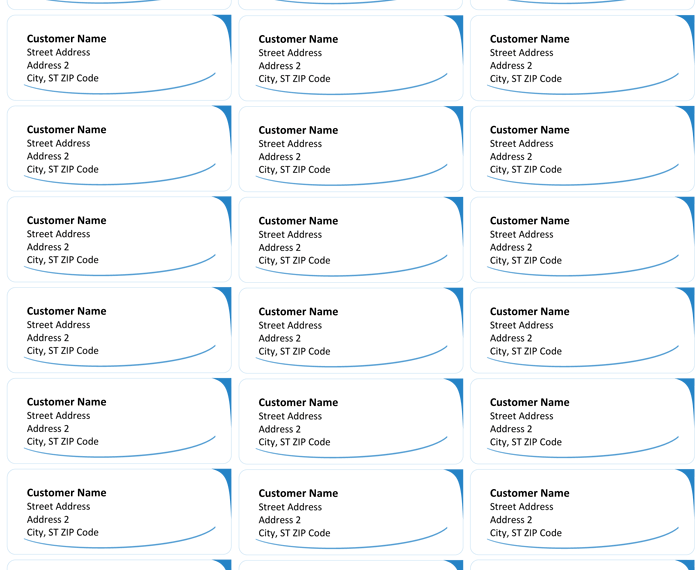 Mailing Label Template Word