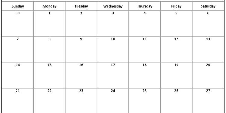 Free Printable May Calendar 2023