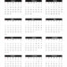 Printable Calendar 2023 With Lines Template