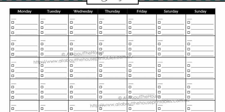 Printable Budget Calendar 2023