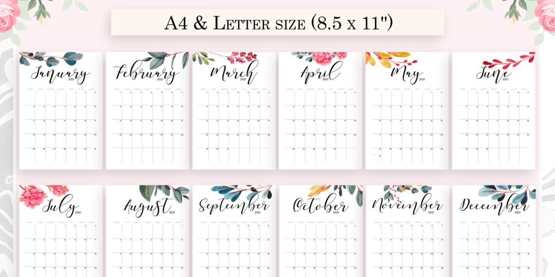 Desk Calendar 2023 Printable