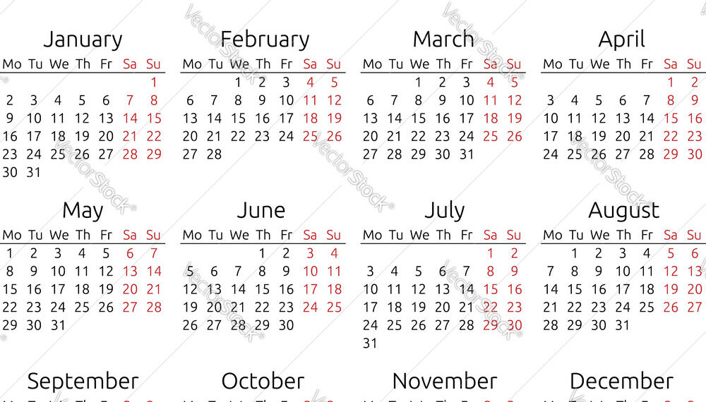 Free Printable Minimalist Calendar 2023