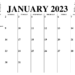 January 2023 Printable Calendar Imom