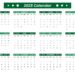 2023 Colorful Monthly Calendar Printable