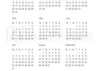 Bullet Journal Calendar Printable 2023