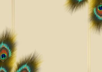 Peacock Invitation Background