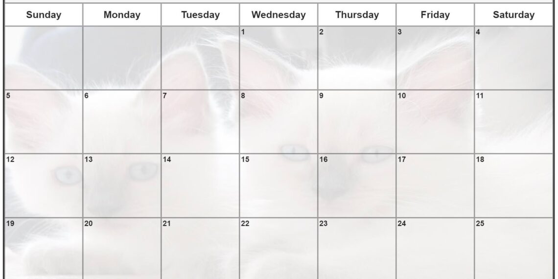 Cute February 2023 Printable Calendar