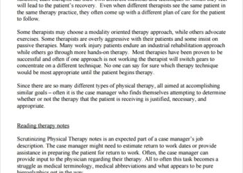 Couples Therapy Progress Note Template