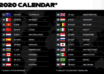 Printable F1 2023 Calendar Telecast