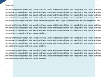 Business Letterhead Template