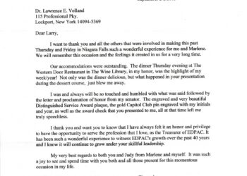 Thank You Letter for A Retirement Party