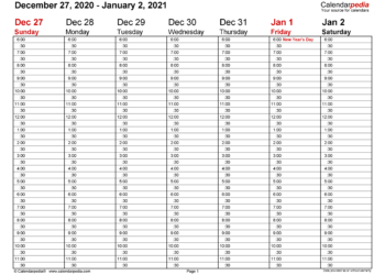 Printable Monthly Appointment Calendar 2023 Hourly
