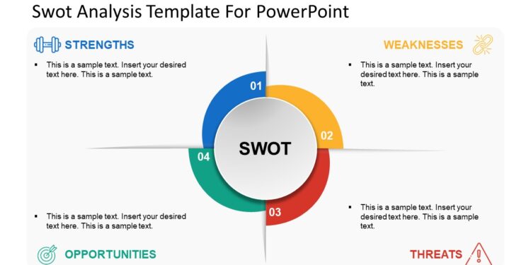 Swot Analysis Template PPT