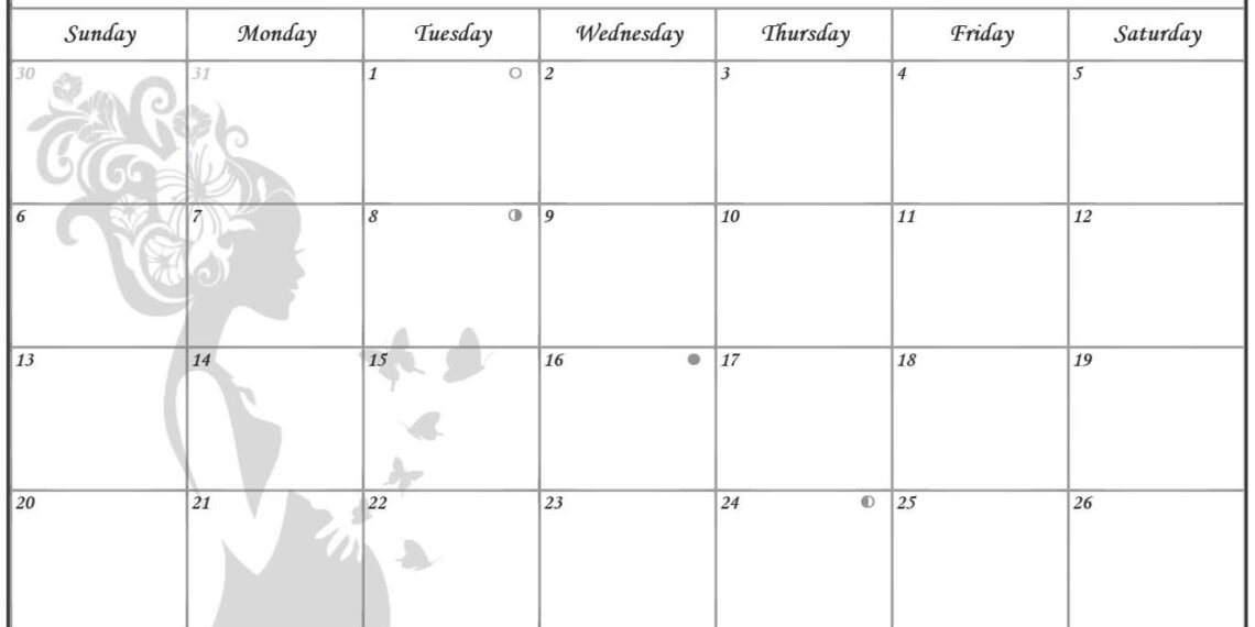 Cute August 2023 Calendar Printable