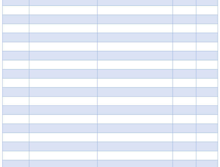 Employee Sign in Sheet Template