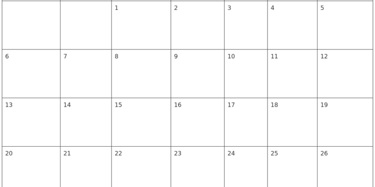 Feb 2023 Printable Calendar Pdf February