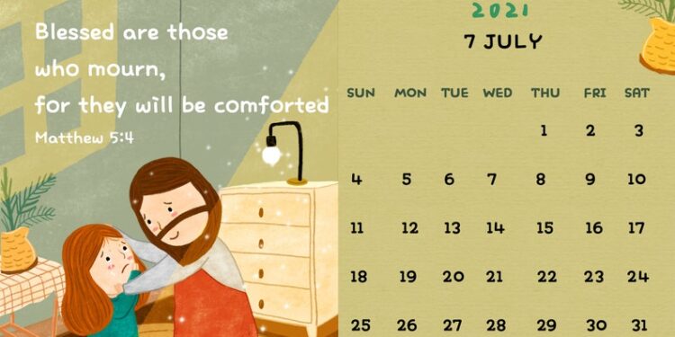 Bible Verse Calendar Printable 2023