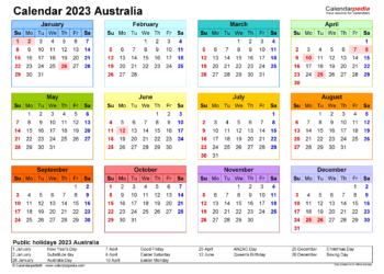 2023 Calendar With Week Numbers Printable Pdf