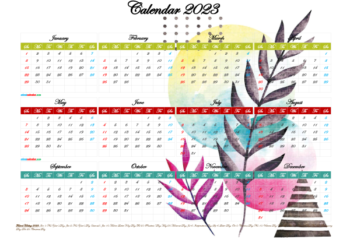 Printable Calendar 2023 With Quotes