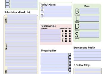 Day Planner Template