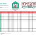 Free Printable Attendance Sheets