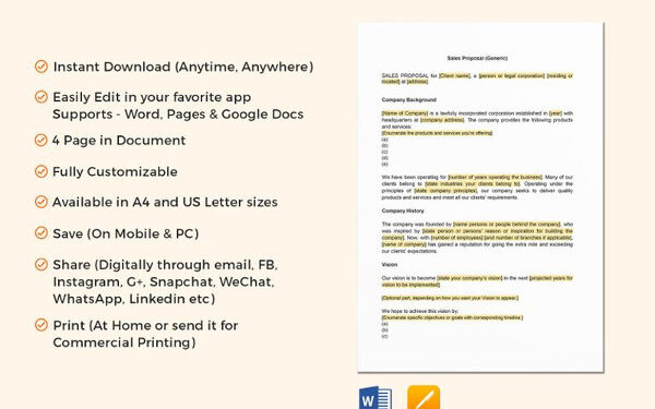 Best Sales Proposal Examples