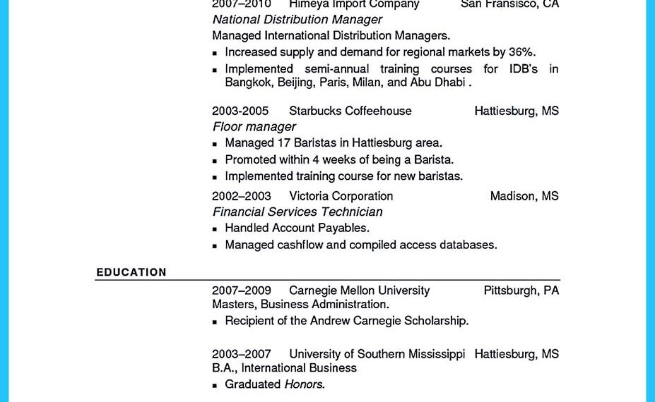 Barista Job Description