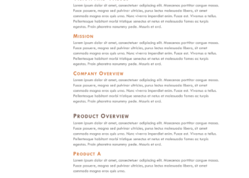 Sales Proposal Templates