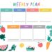 Weekly Agenda Template