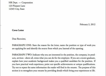 Helper Cover Letter