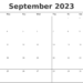 Printable September 2023 Calendar