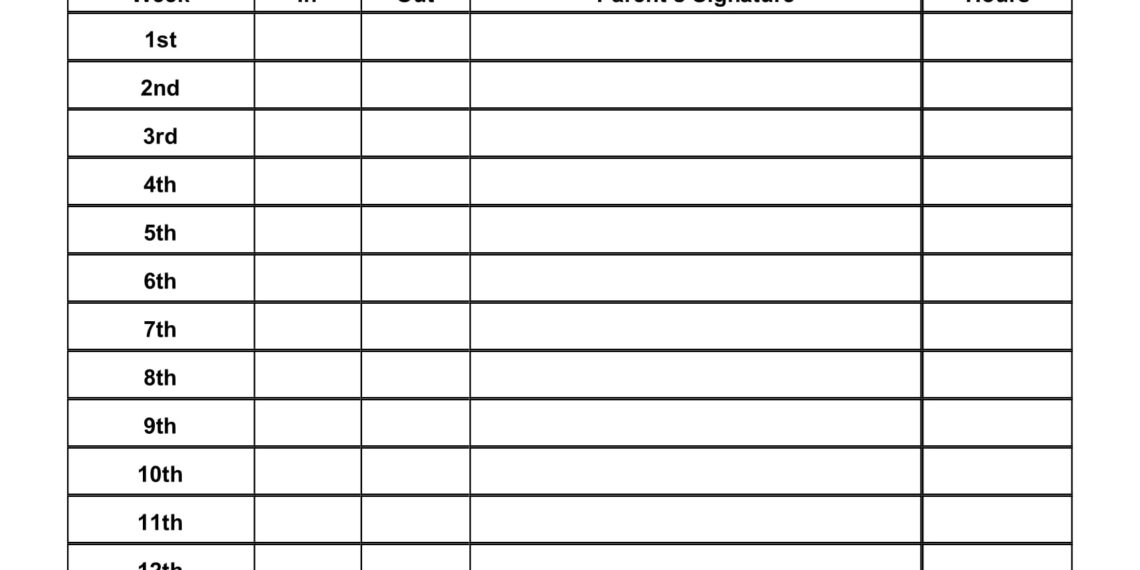 Daily Attendance Sheet Pdf