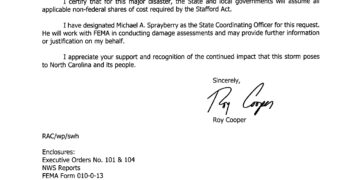 Sample Disaster Relief Cover Letter