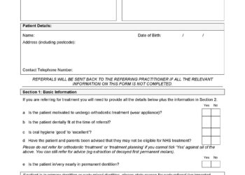 Referral Form Templates